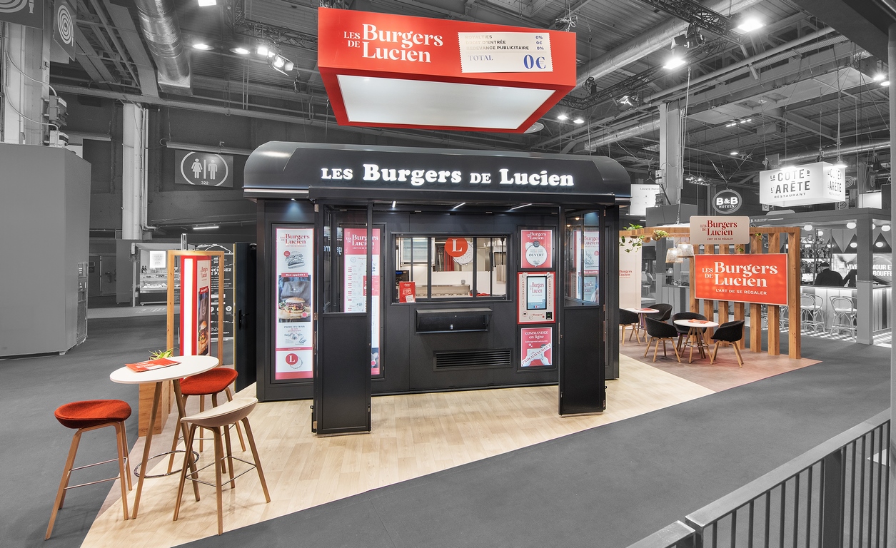Les Burgers de Lucien / 50m / FRANCHISE EXPO