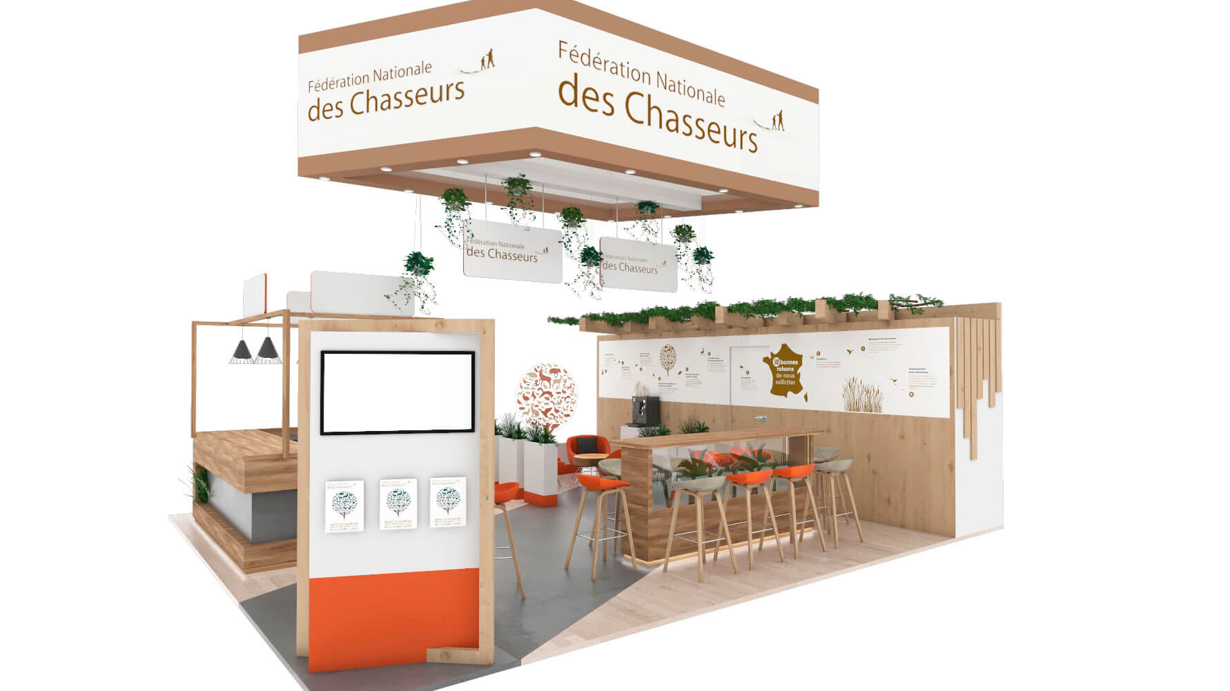 Photo stand Fédération Nationale des Chasseurs